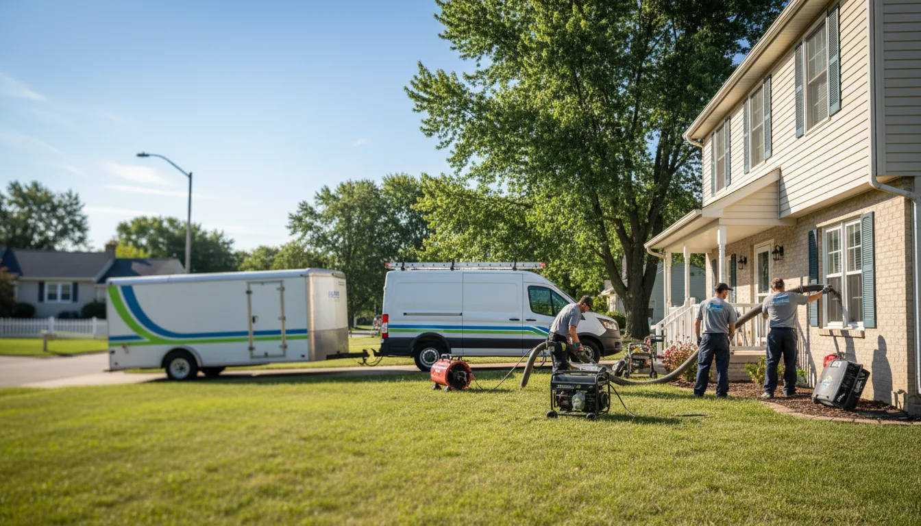 Flooded Basement Restoration And Cleanup With Repair in Mayfield, NY near me